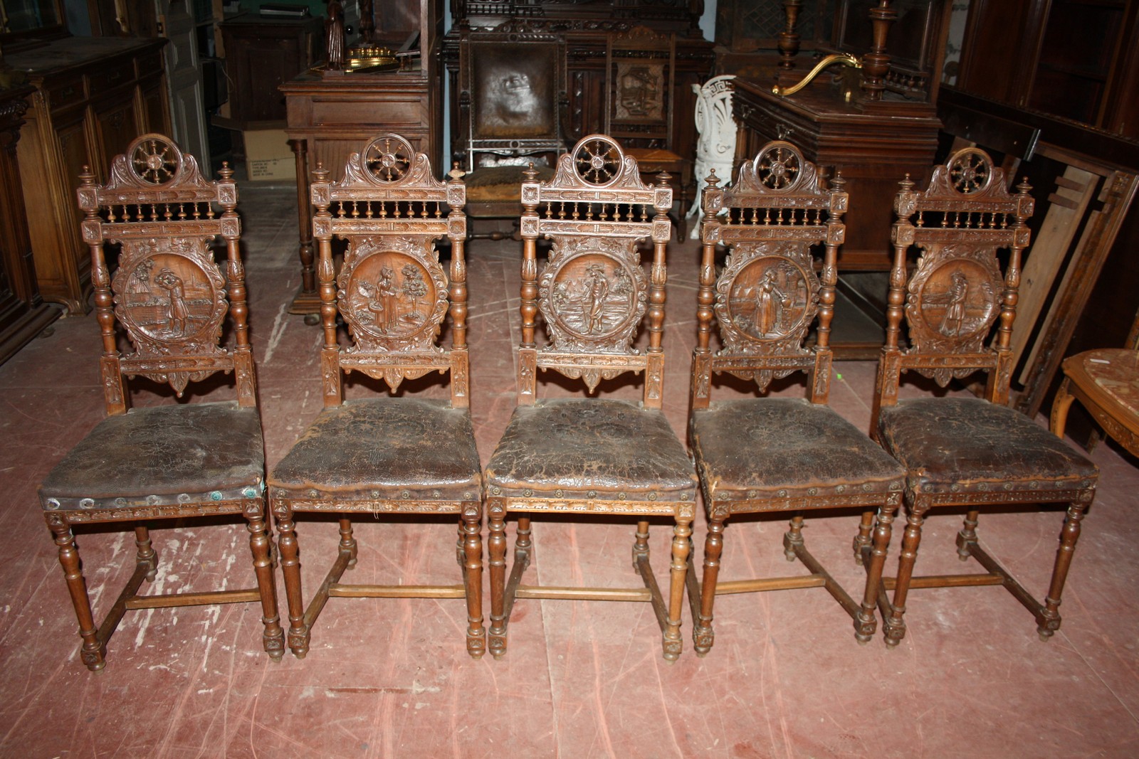 антикварные стулья 19 века